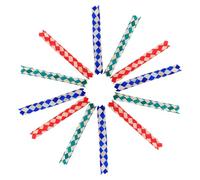 Uonlytech 12 Pezzi Giocattoli da Masticare per Pappagalli in Bamboo Cinese Misti per Gabbie Gioco Didattico per con per Dita Allenamento Destrezza e Divertimento