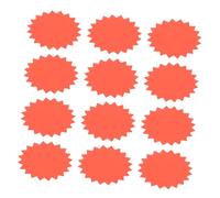Uonlytech 120 pezzi Cartellini Prezzi Fluorescenti Esplosione in Carta Resistente per Negozi Supermercati e al Dettaglio Etichette Promozionali Colorate Visibili