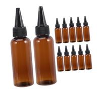 Uonlytech 12pezzi Flacone Applicatore per Tinture Capelli Flaconi Applicatori per Olii e Lozioni Contenitori Ricaricabili per Uso Multiuso