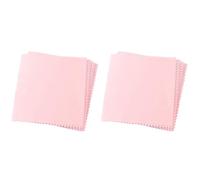 Uonlytech 160pezzi Panno Microfibra Per Pulizia Occhiali e Lenti Di Panni Rosa Per Rimuovere Impronte e Polvere Da Fotocamere Smartphone e Dispositivi Elettronici