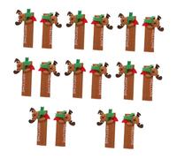 Uonlytech 16pezzi Coperture Frigorifero Natalizie Decorazioni Festive Per Resistenti e Pratiche Adatte Per Elettrodomestici Come Frigorifero e