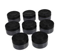 Uonlytech 16pezzi Cuscinetto Antivibrazione per Lavatrice Cuscinetto Antiscivolo per Piedino Lavatrice Cuscinetti per Asciugatrice Frigorifero Nero per Tutte le Dimensioni di Lavatrici