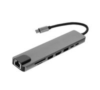 Uonlytech 1pezzi Adattatore Usb Type c Hub Usb Convertitore Per Computer e Telefono Docking Station Espansione Porte Tipo c Leggero e Compatto
