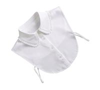 Uonlytech 1pezzi Colletto Finto Staccabile per Donna Realizzato in Chiffon Adatto per Camicie Abiti e Maglioni per Feste Appuntamenti