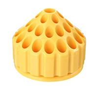 Uonlytech 1pezzi Organizer Rotante per Punte da Trapano Scatola di Stoccaggio Pratica per Teste di Affilatura Design Nido Api Facile Accesso e Risparmio di Spazio Resistente e Durevole