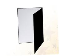 Uonlytech 1pezzi Riflettore Fotografico in Cartone Formato Accessorio Pieghevole Per Nature Morte Lato e Argentato Per Riempire La Riflessi Resistente e Per Fotografia Domestica