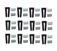 Uonlytech 1set Bilanciamento Per Ventilatori Da Soffitto Kit Completo Con Clip Bilanciatrici e Pesi Autoadesivi Compatibile Con La Maggior Dei Ventilatori Facile Installazione e Utilizzo