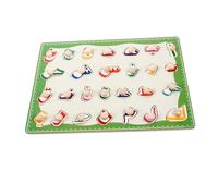 Uonlytech 1Set Puzzle Educativi Con Alfabeto Per Didattico Per Sviluppo Delle Competenze Cognitive e Coordinazione Mano