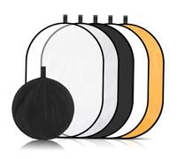 Uonlytech 1set Riflettore Fotografico Pannello Collassabile Per Luce Accessorio Da Studio e Esterno Controllo Della Luce Facile Da Trasportare