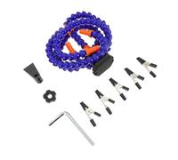 Uonlytech 1set Stazione Di Saldatura Con Braccia Flessibili e Clip Alligator Supporto Per Riparazioni Elettroniche e Pcb Strumento Di Aiuto Per Saldatura Facile Da Assemblare