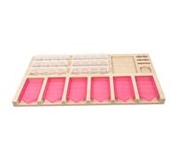 Uonlytech 1set Vassoi per Pittura Diamante Multiuso Organizer per Strumenti di Ricamo e Artigianato Contenitore Pratico con Porta Penna