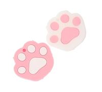 Uonlytech 2 Pezzi Accessori Portachiavi Cat Claw Colorato Di Gatto Carino Guscio Portachiavi Coperture Per Gatti Simpatici Copritasti Tappi Chiave Nome Gomma Morbida