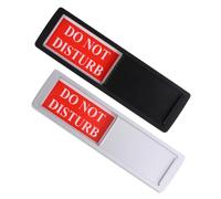 Uonlytech 2 Pezzi Cartello Privacy Magnetico Do Not Disturb e Welcome per Ufficio e Sottile e per Conferenza e Lavorativi