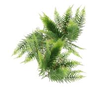 Uonlytech 2 Pezzi Felci Simulate Felci Finte Artificiali Ornamento di Felci Artigianato di Felci Ornamenti del Modello di Felci Foglie di Felce Artificiale Piante Finte Green Plastica
