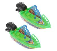 Uonlytech 2 pezzi Giocattoli da Bagno per Barchette Vento in Plastica Sicura Spray d Acqua Design Cartoon per Vasca Bagnetto Regalo Creativo per Ragazzo Ragazza Colore Colore Casuale