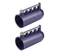 Uonlytech 2 Pezzi Guida Dito per Lavoro e Uncinetto Portafilo con Fessure Strumento Essenziale per Cucito e Fai da Te Colori Casual Facile Utilizzo e Comfort per Artigiani Colore Casuale