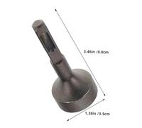 Uonlytech 2 Pezzi Punte per Trapano Percussione in Testine Multifunzione per Attacco Rotativo per Guida e Foratura Tubi Ventilazione Sostituzione Rapida per Uso Professionale e da Te