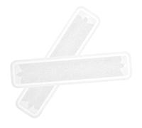 Uonlytech 2 Pezzi Stampo Silicone per Segnalibri Diy Molds Resina Epossidica con Pendenti Frange Creatività per Creazioni Uniche e Delicate