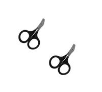 Uonlytech 2 Pezzi tagliapillole Compatto elementi essenziali del viaggio viaggiare tasca pillola Cutter spaccapillole strumento portatile per tagliare le pillole Forbici Acciaio inossidabile