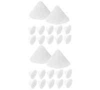 Uonlytech 2 Set Bruciare Le Unghie Supporto Fabbricazione Fornitura Ceramiche di Argilla Ceramica Forniture Unghia Refrattario Accessori per Unghie Bianca Ossido di Alluminio 50 Pezzi*2