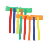 Uonlytech 2 set Giochi per Cintura Gioco Tirare la Coda Giocattolo Attività Esterne Colorate per Ragazzi e Ragazze per Coordinazione Mano-occhio e Esercizio Fisico Colore Colore Casuale