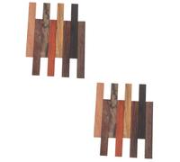 Uonlytech 2 Set Penne Legno per Tornitura Materiale Naturale per Creazioni Artigianali Kit per Tornio per Fai da Te E Hobby Creativi 8 Pezzi*2