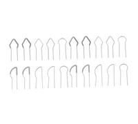 Uonlytech 2 Set Punte per Penna Pirografo Punte Riscaldanti Ad Impedenza per Progetti Pirografia e Saldatura e Materiali Vari Resistente e Duraturo