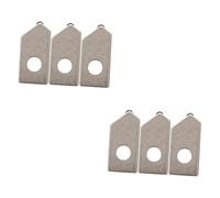 Uonlytech 2 Set Tagliabottiglie di Strumenti per Il Taglio delle Bottiglie Testa Tagliabottiglie in Punte Tagliavetro Strumento per Tagliare Le Bottiglie Lega Argento 3 Pezzi*2