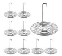 Uonlytech 20 Pezzi Colini a Molla per Teiera in Acciaio Inox Filtro per Tè Creativo Cestello Filtro per Tè Resistente e Rimovibile per Preparazione Infusi in Cucina