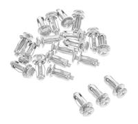 Uonlytech 20 Pezzi Kit Cava per Heavy Duty per Serrature e Decorazioni Fissaggi Resistenti per Porte Cave e Cartongesso