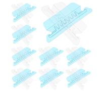 Uonlytech 20 Pezzi Linguette per Cartelle Sospese in Plastico Portatile e Leggero, Etichette Staccabili per Organizzazione File e Documenti in Ufficio