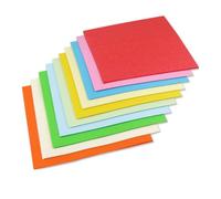 Uonlytech 200 pezzi Carta Origami Colorata Colori per Lavoretti Creativi e Scuola Carta Artigianale Manuale Sicura ed Ecologica per Progetti DIY e Decorazioni