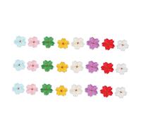 Uonlytech 24 pezzi Toppe Floreali Ricamate Termoadesive Colorate per Abbigliamento e Accessori per Jeans Magliette e Borse Facili da e Riutilizzabili