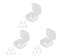 Uonlytech 24pezzi Custodie Protettive Antiscivolo Per Pencil e Cover Silicone Bianco Per Maggiore Frizione e Precisione Nella Scrittura e Disegno Protezione Duratura e Silenziosa