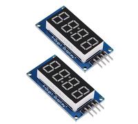 Uonlytech 2pezzi Modulo Display Led Tubi Luminosità Facile Installazione Controllo Compatibile Con Mcu Per Progetti Elettronici e Orologi Digitali