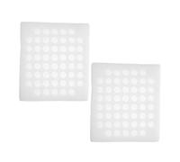 Uonlytech 2pezzi Scatola Per Uova Di Quaglia Schiuma Riutilizzabile Slot Vassoio Robusto Per Conservare e Proteggere Le Uova Fresche Casa e Fattoria