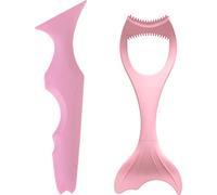 Uonlytech 2pezzi Strumenti Silicone Per Eyeliner Righello Di Bellezza e Guida Per Ombretto Per Principianti e Professionisti Del Trucco