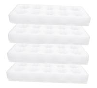 Uonlytech 2sets Contenitori Per Uova Antiurto Portauova Di Grande Capacità Cartoni Per Uova in Materiali Alimentari Adatti Per Uso Domestico e Ristoranti