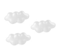 Uonlytech 3 Pezzi Decorazione Nube Arredamento della Camera per soffitto vivaio Puntelli di Artificiali Materiale Fai da Te Decorazioni nuvolose Drago Poli Bianca