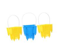 Uonlytech 3 pezzi Giochi da Spiaggia Leggeri per Modellini Sabbia Abs Sicuro Giocattoli Estivi e Invernali per Giardino Piscina e Spiaggia Facilmente Maneggevoli e Resistenti Colore Casuale