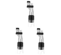 Uonlytech 3 Pezzi Mini Telescopio Monoculare Portatile per Escursioni e Campeggio Design Catadioptrico Regolabile per Osservazione Compatto e Leggero