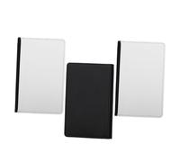 Uonlytech 3 pezzi Organizer da Viaggio in Pelle PU con Stampa Termica Portadocumenti e Portafoglio Passaporto Multifunzionale Custodia per Carte e Contanti Design Elegante e Sicuro per Uomo