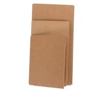 Uonlytech 3 Pezzi Organizzatore Accessori Di Ricarica Cartella Di File Kraft Selezionatore Di Carte Accessori Ricaricabili Porta Carte Kraft Portafoglio Porta Passaporto Khaki Carta Kraft