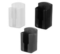 Uonlytech 3 Pezzi Porta Telecomando da Muro Ultrathin in Plastico Adesivo | Supporto Rimovibile, senza Tracce Appiccicose, Facile Riposizionamento, per Ventilatore e Condizionatore