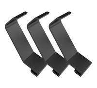 Uonlytech 3 Pz Ricevitore per Cuffie Porta Cuffie Supporto per Cuffie Sospeso Porta Cuffia Titolare Supporto del Controller Supporto per Auricolari da Scrivania in Piedi Rig Black Addominali