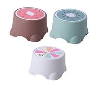 Uonlytech 3 Pz Sgabello Basso Breve Sedie Per i Bambini Sgabello Portatile Vivaio Sgabello Bambini Sgabello Per Lavello Bambini Sgabello Passo Pp Sgabello Per Bambini Addensare Bambino