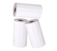 Uonlytech 3 Rotoli Carta Termica per Stampa di Carta Termica per Etichette Multiuso per Casa Ufficio