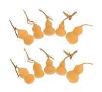 Uonlytech 30 Pezzi Decorazioni Zucche Naturali Mini da Scrivania Stile Casual Simbolismo per