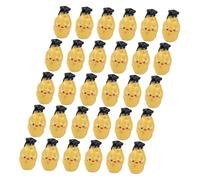 Uonlytech 30 Pezzi Mini Patate Artificiali Realistiche con Volto Positivo Decorazioni Motivazionali per Laurea Festa di Natale e Ricompense in Classe Miniature per Giardini Fatati