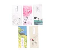Uonlytech 30 Pezzi Segnalibri Carta Creativi e Classici Design Elegante per Libri per Amanti Della